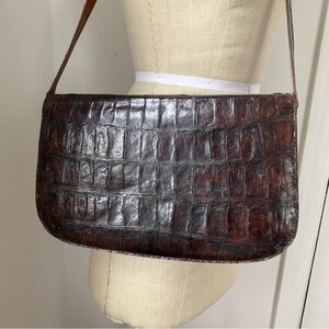 Vintage Crocodile Leather Purse